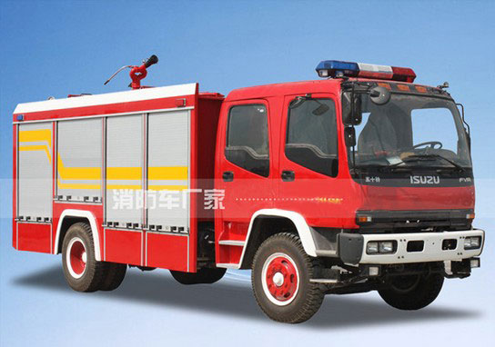 6噸五十鈴FVR水罐消防車價格4