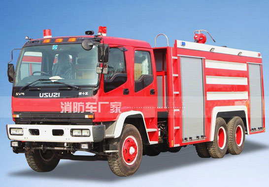 12噸慶鈴FVZ五十鈴后雙橋水罐消防車(chē)價(jià)格4