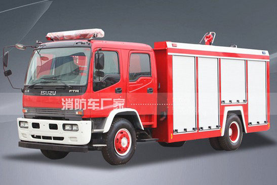 6噸五十鈴FTR泡沫消防車價格4