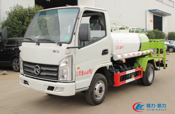 凱馬藍牌3噸灑水車高清圖片 凱馬藍牌3噸灑水車高清圖片