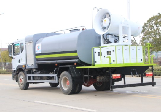 東風多利卡D9圓罐抑塵車高清圖片 東風多利卡D9圓罐抑塵車高清圖片