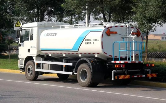 12噸灑水車多少錢一臺(tái)_國(guó)六13方陜汽德龍L3000綠化灑水車4