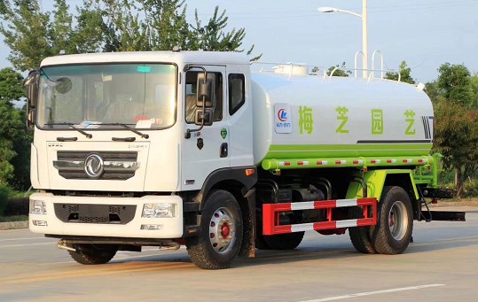 多功能抑塵車的圖片_國六14方東風多利卡D9綠化灑水車廠家價格2