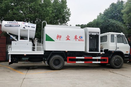 多功能抑塵車工作原理_10方東風老款153底盤多功能抑塵車廠家價格3