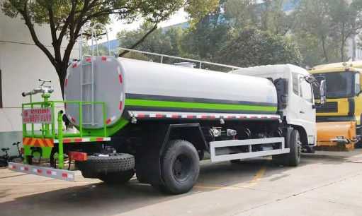 多功能灑水車-12方東風天錦帶除雪滾刷灑水車4
