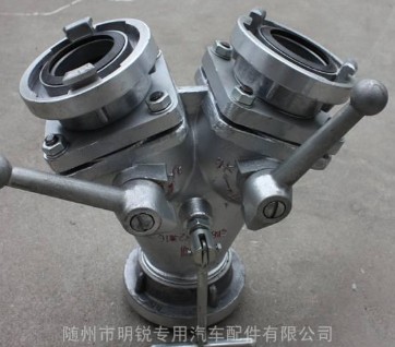 消防車配件-消防車分水器(FFS80/65/內(nèi)扣式/二分水/三分水)3