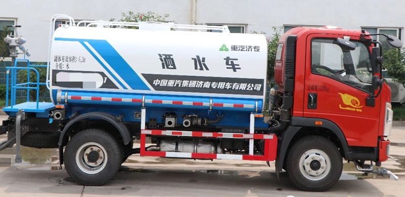 國六重汽HOWO輕卡灑水車圖片 國六重汽HOWO輕卡灑水車圖片