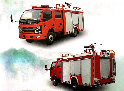 東風多利卡水罐消防車(罐體容積2000L) 東風多利卡水罐消防車(罐體容積2000L)