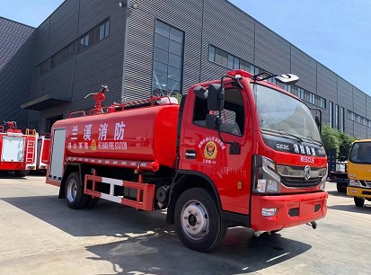 國六東風凱普特8方消防灑水車圖片 國六東風凱普特8方消防灑水車圖片