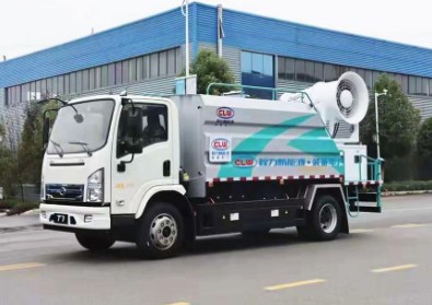 電動灑水車型號規格_8噸比亞迪T7B純電動抑塵車2