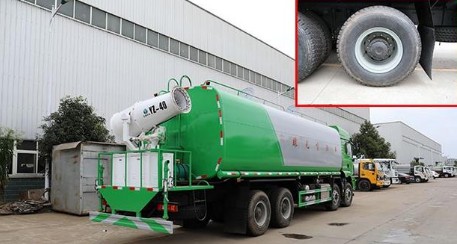 國(guó)六陜汽德龍新M3000前四后八40方灑水車 國(guó)六陜汽德龍新M3000前四后八40方灑水車