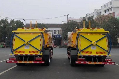 國六12方東風多利卡D9灑水車帶防撞緩沖車 國六12方東風多利卡D9灑水車帶防撞緩沖車