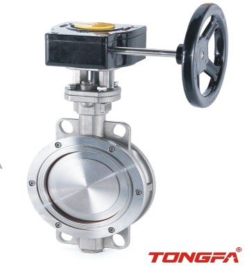 雙偏心手動蝶閥 雙偏心手動蝶閥